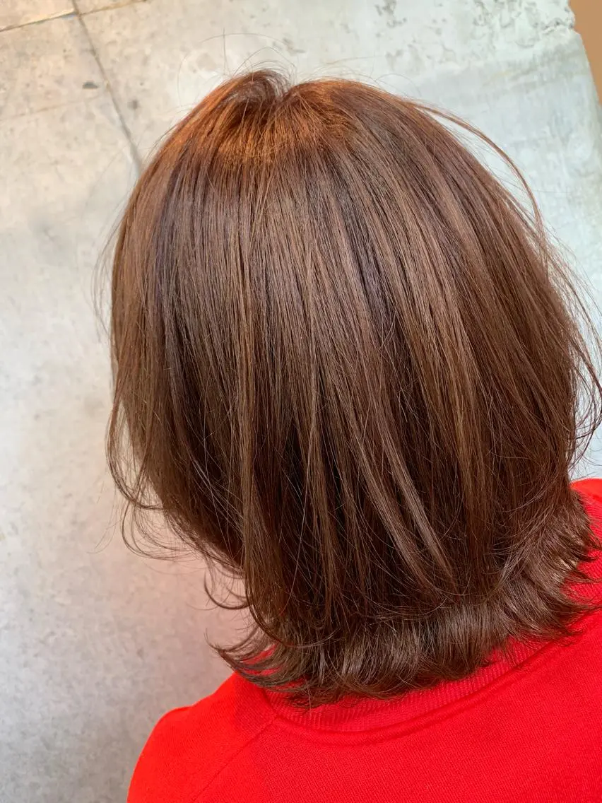 ショート カラー ヘアカラー トリートメント 天野 開のヘアスタイル