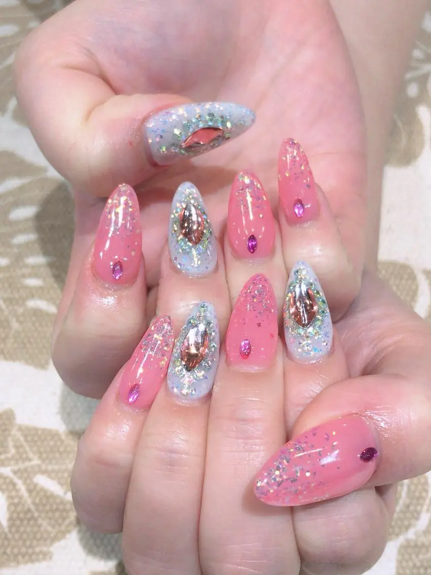 ネイル 持ち込み ハンドネイル M's Style NAIL BARのネイルデザイン