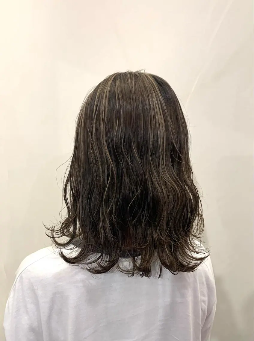 ミディアム ヘアアレンジ 神原 茉依🩰🪩のヘアスタイル
