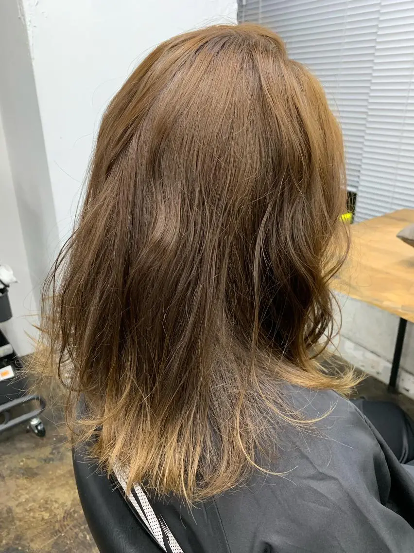 ショート カラー メンズパーマ メンズ特化ryoのヘアスタイル