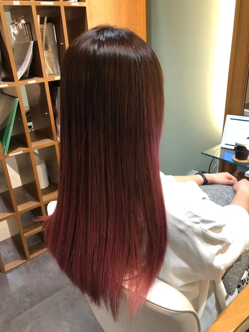 ロング 中田 雅彦のヘアスタイル