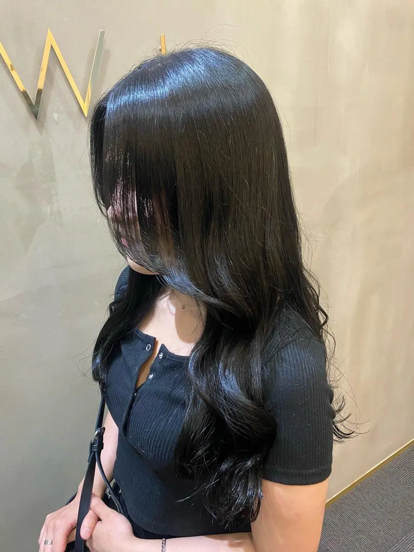 ロング カラー 韓国×髪質改善カラー 💎hinaのヘアスタイル