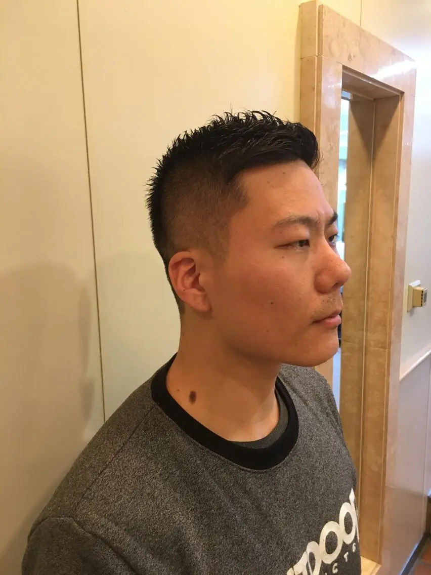 ショート 🔥メンズ専門🔥 山田 パーマ大人気◎のヘアスタイル
