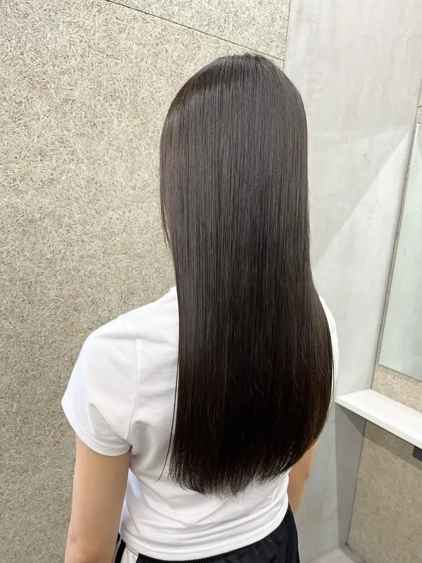 ロング カラー ヘアアレンジ 縮毛矯正 トリートメント 浦安美容師🌈 Mayaのヘアスタイル