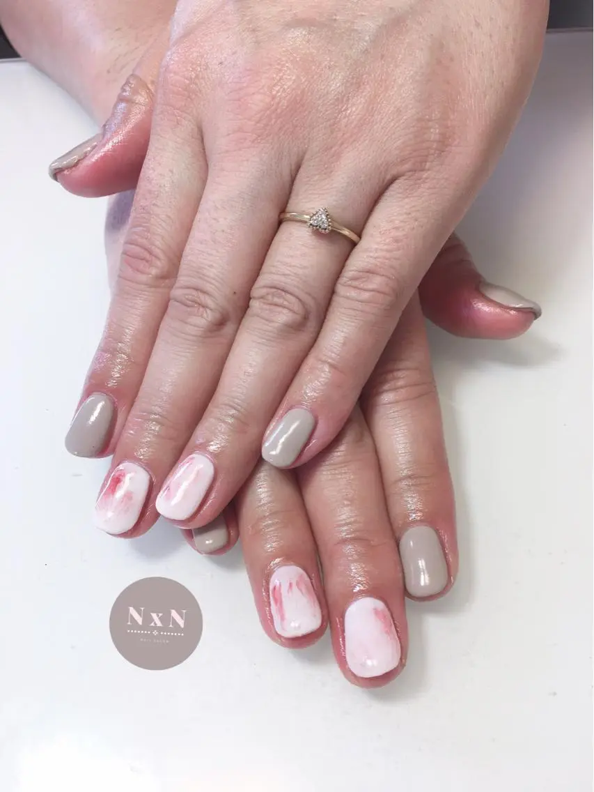 ネイル ジェルネイル ぷっくりネイル nail salon N×Nのネイルデザイン