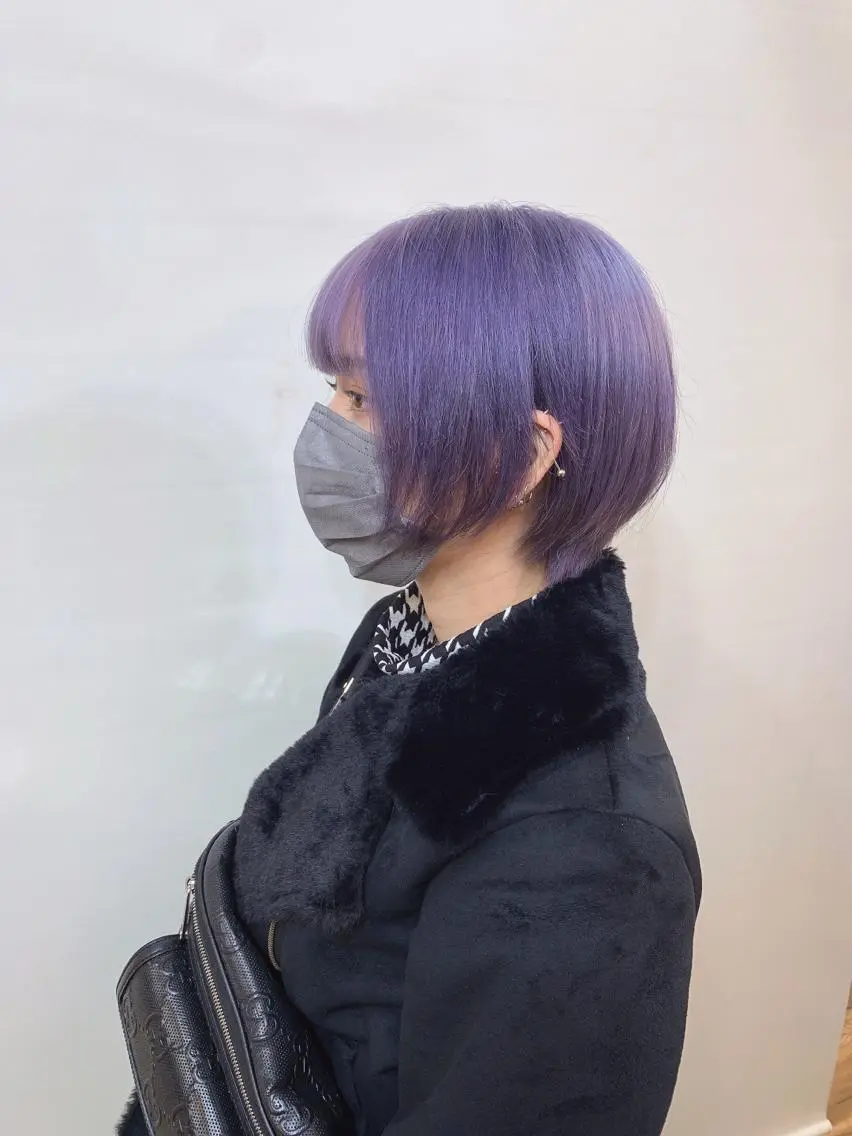 ショート カラー ショートヘア カット ヘアカラー トリートメント 平尾 拓也のヘアスタイル
