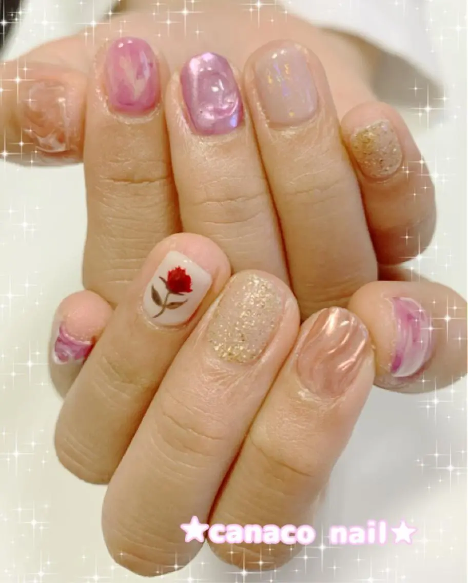 ネイル ハンドネイル ハンドケア ベテランネイル cnc nailのネイルデザイン