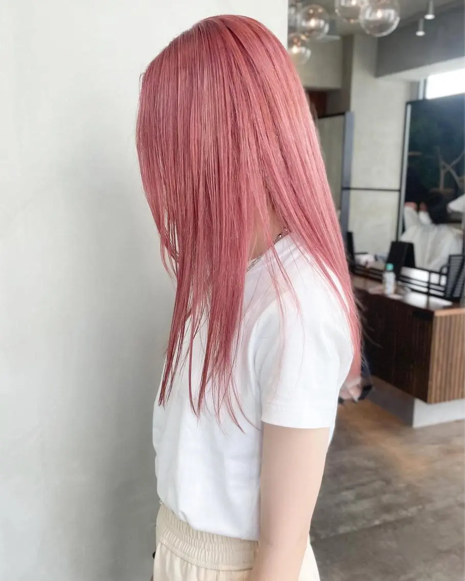 ミディアム カラー 韓国ヘア 店長NEGIのヘアスタイル
