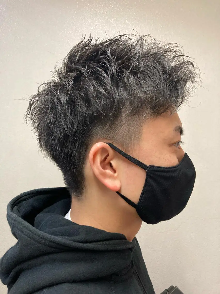 メンズ メンズパーマ メンズツイストパーマ ツイストパーマ カット パーマ 完全個室マンツーマン メンズサロン草野貴樹のヘアスタイル