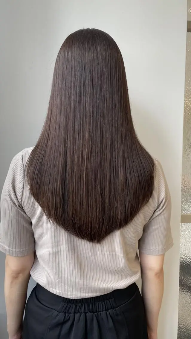 ロング トリートメント ミラーボール アカデミー枠のヘアスタイル
