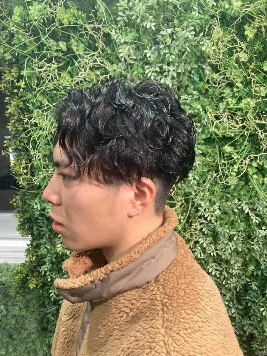 ショート メンズ メンズパーマ 松澤 勇輝のヘアスタイル