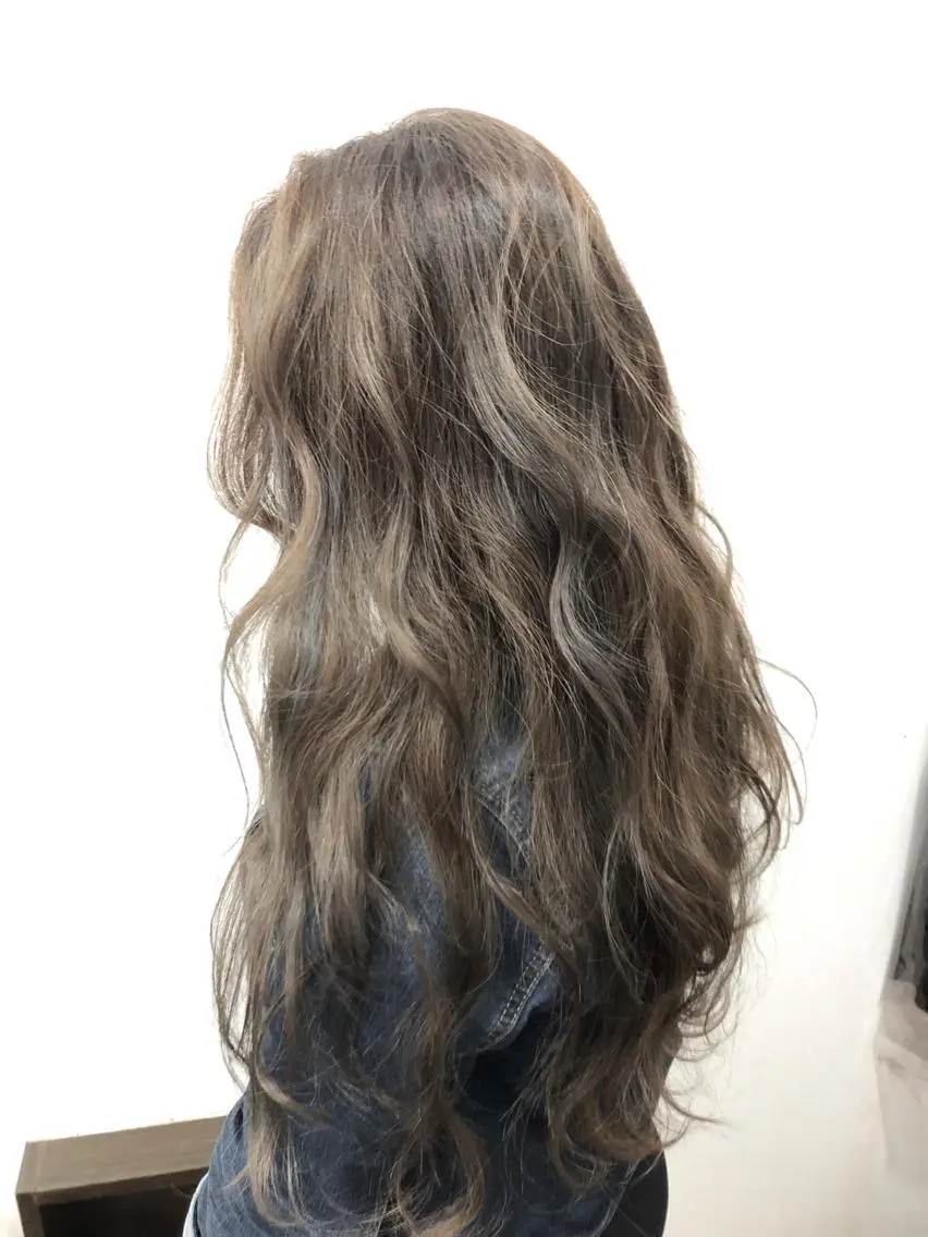 ロング カラー Asian Hair &Eyebrowのヘアスタイル