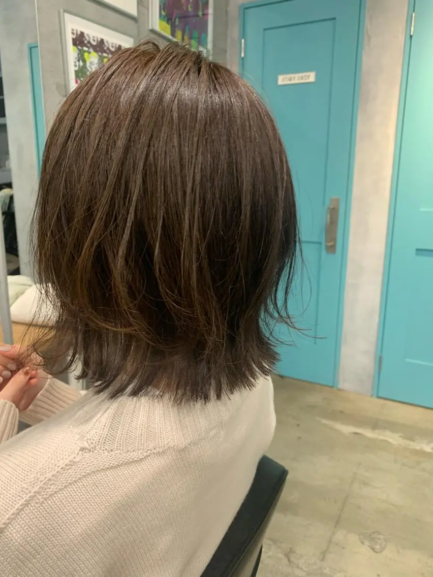 ショート カラー ショート🌼パーマ 本間正子のヘアスタイル