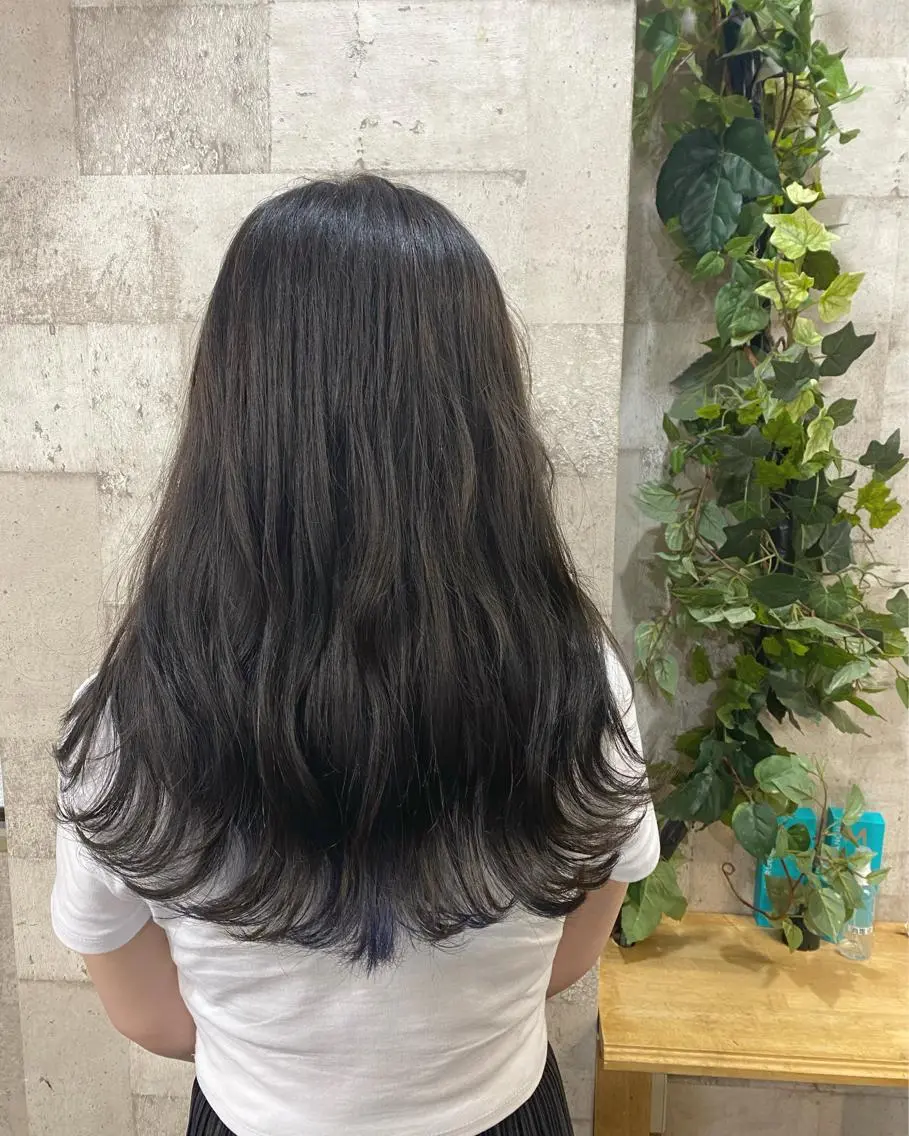 ロング カラー パーマ ヘアアレンジ 🐠店長 二田直人🐠のヘアスタイル