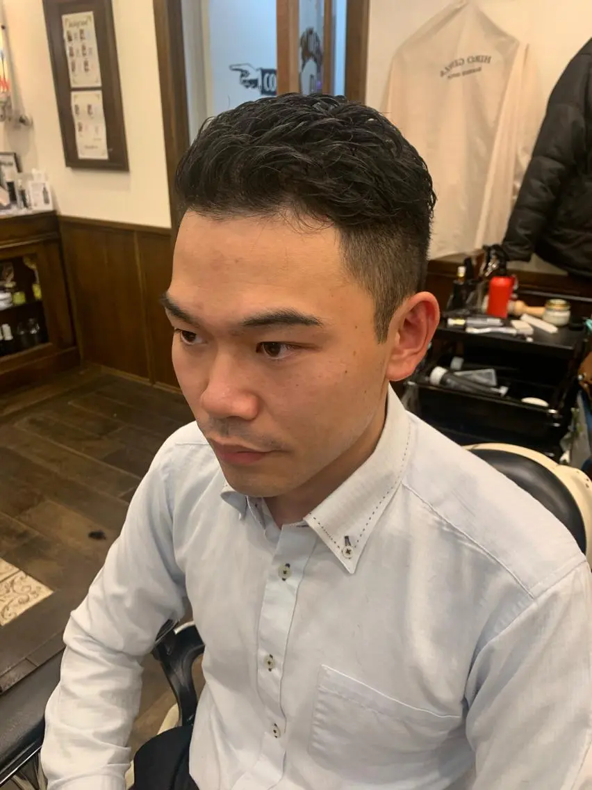 ショート 山内 敢史のヘアスタイル