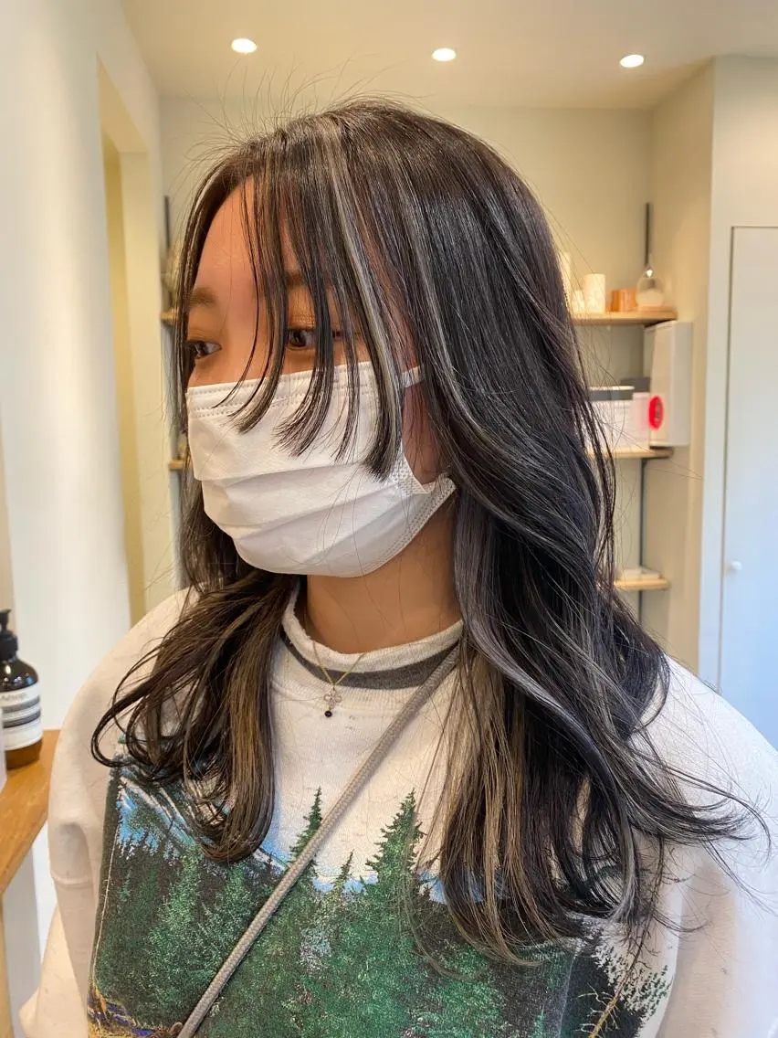 セミロング ♥yelm ユウナ♥のヘアスタイル