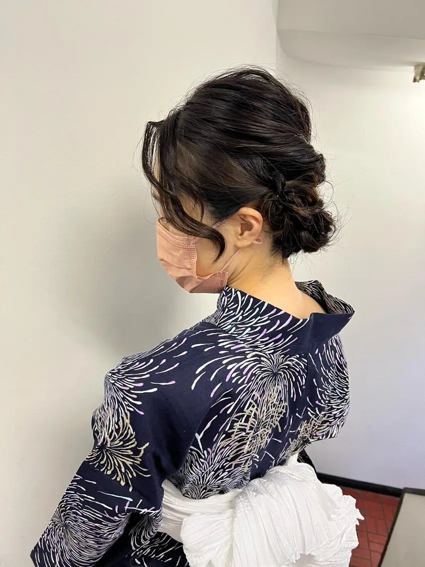 ロング 着付け 🌈 YUUNA🌈のヘアスタイル