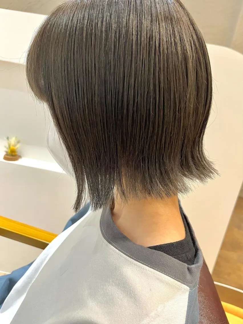 ショート ヘアカラー トリートメント 🧡透明感/艶髪🧡 正木 亨🍊のヘアスタイル