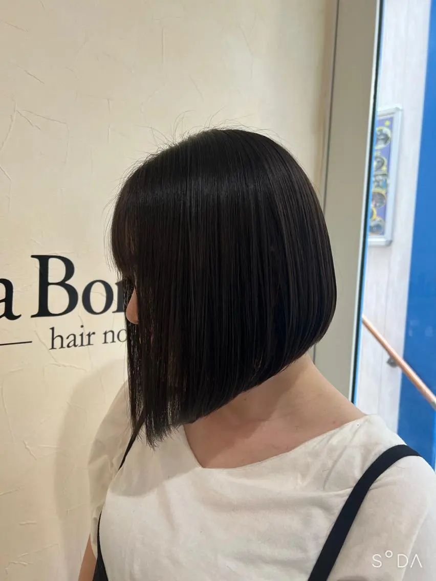 ミディアム 髪質改善 新越谷noble店長 松本拓也▶◀*.のヘアスタイル