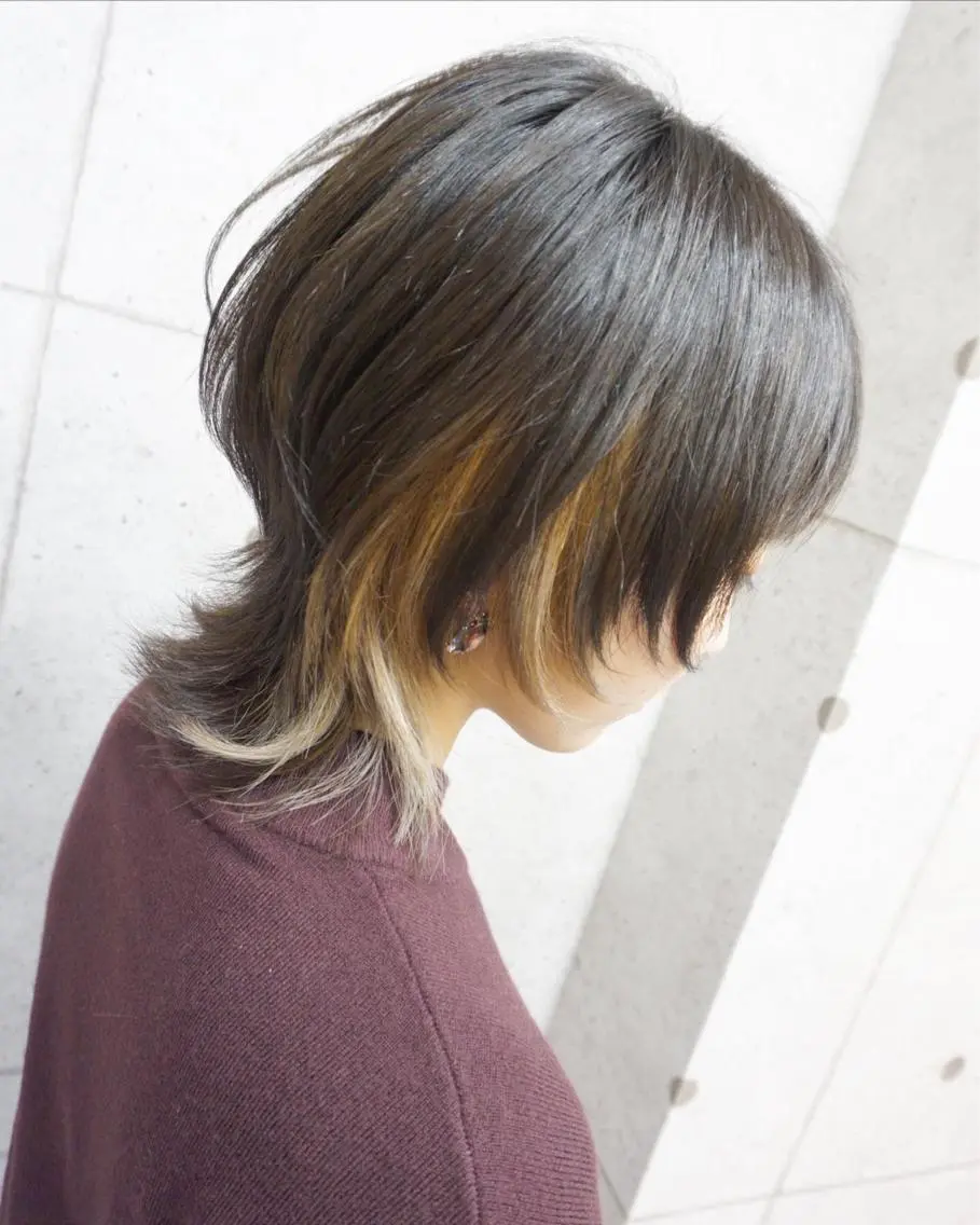 ショート ウルフカット hair teria ryu 大塚のヘアスタイル