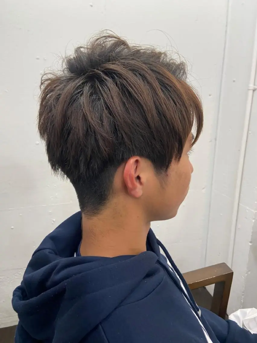 ショート メンズ 久木原 ゆりのヘアスタイル