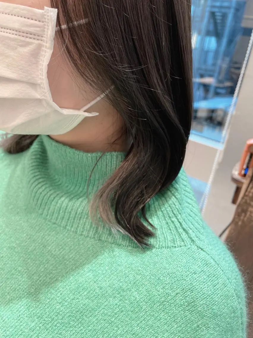 ミディアム カラー ブリーチ インナーカラー ヘアカラー トリートメント 🦖鶴岡 香純🦖のヘアスタイル