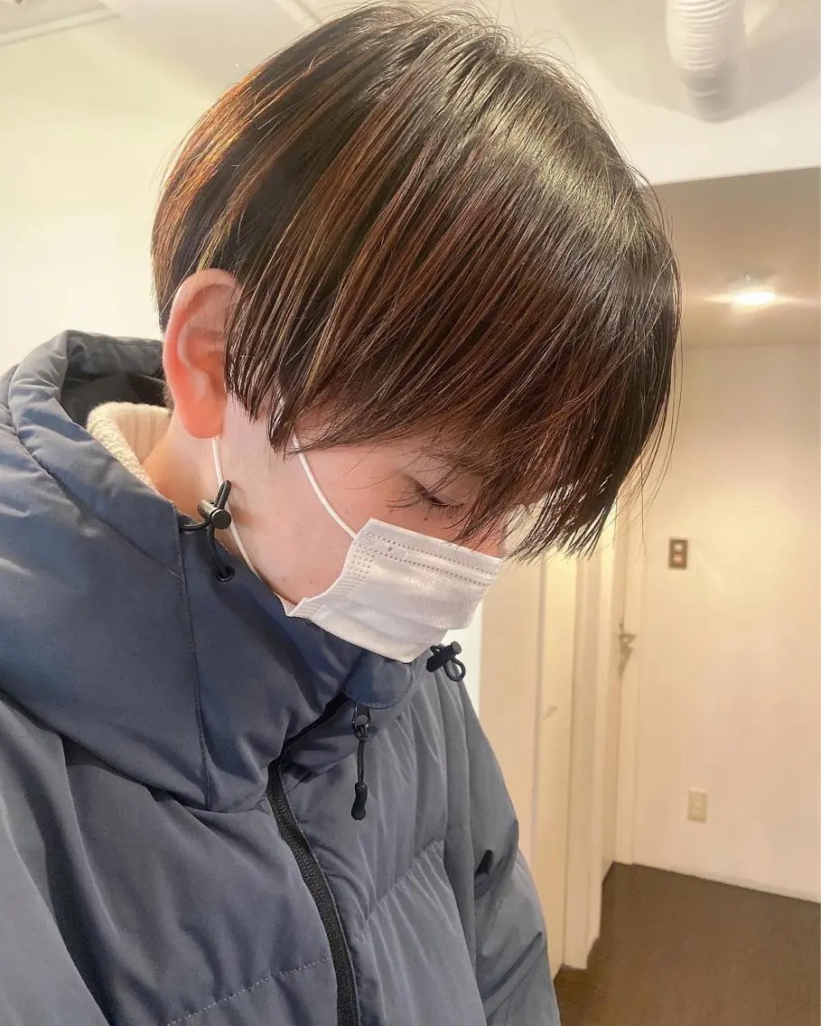 ショート 学生 久木原 ゆりのヘアスタイル