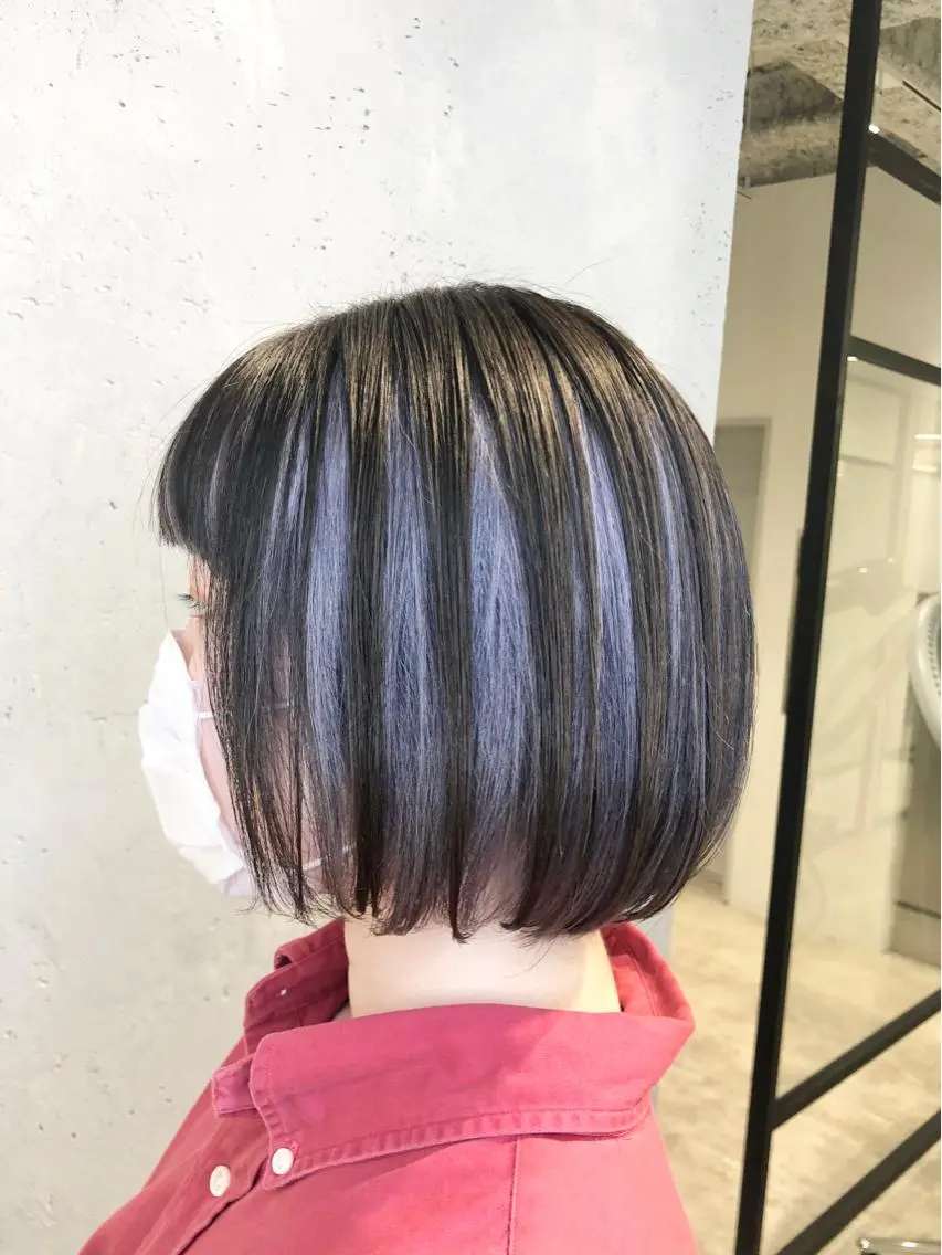 ショート カラー ヘアアレンジ インナーカラー屋さん 🫧伊藤拓実のヘアスタイル