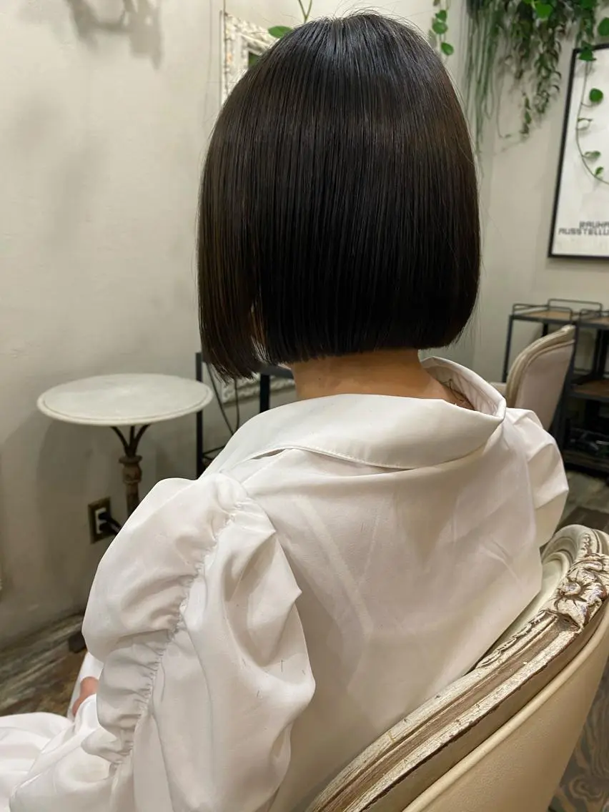 ショート カラー カット ヘアカラー なぎ🌿.∘[ボブ, ニュアンスカラー]のヘアスタイル