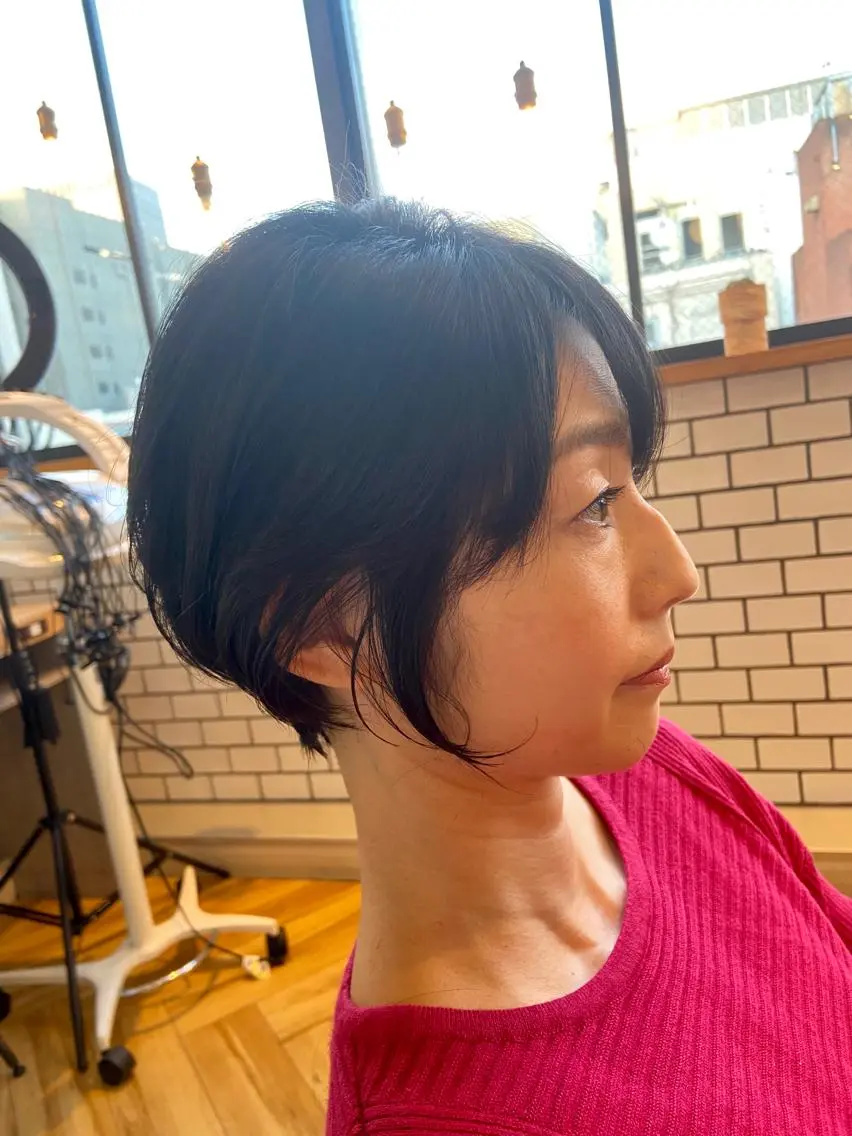 ショート ヘアアレンジ ショートヘア カット トリートメント ✨髪質改善/透明感✨ 西野　陽のヘアスタイル