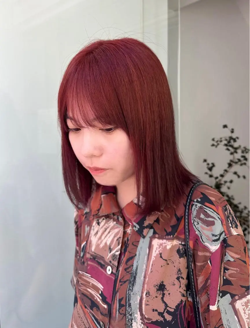セミロング カラー ヘアカラー トリートメント 韓国ヘアメンズ・レデ ィース特化ミクのヘアスタイル