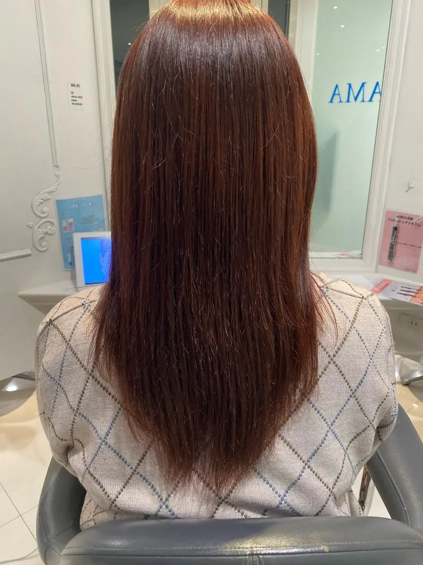 カラー ブラウンカラー air aoyama 大地勇人のヘアスタイル