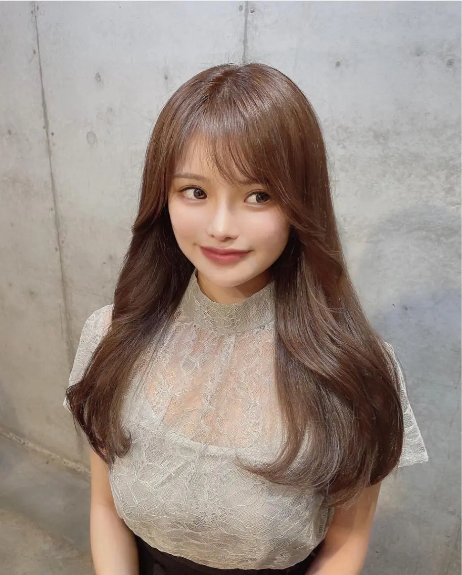 ロング カラー パーマ ヘアアレンジ ブリーチ デザインカラー イヤリングカラー ハイライトカラー ハイライト カット ヘアカラー トリートメント ヘッドスパ 野口 秀人 🫧髪質改善🫧のヘアスタイル