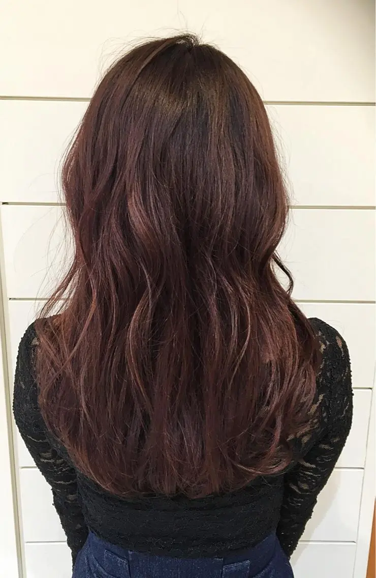 ロング カラー グラデーションカラー ピンクカラー 🍊新宿南口🍊 ERINAのヘアスタイル