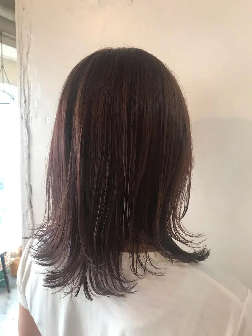 ミディアム stylist🎨 aye牧野莉香のヘアスタイル