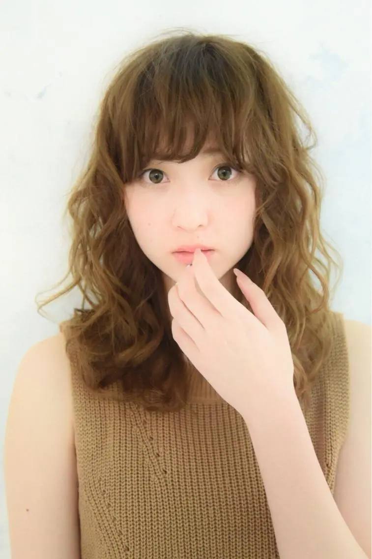 セミロング カラー パーマ ヘアアレンジ メンズ キッズ ネイル マツエク・マツパ カット 縮毛矯正 EnBlesS西宮 マンツーマン神道有基のヘアスタイル