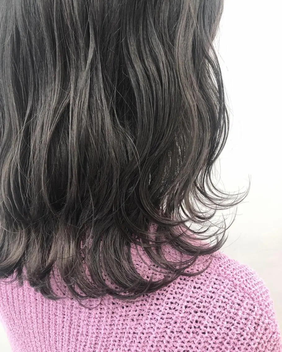 ロング カラー 似合わせ×レイヤー× 髪質改善×t.yのヘアスタイル
