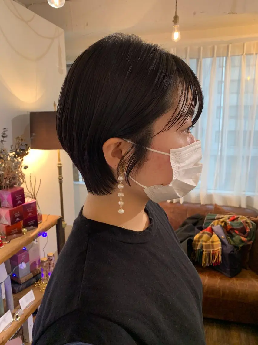 ショート 安村 美奈のヘアスタイル
