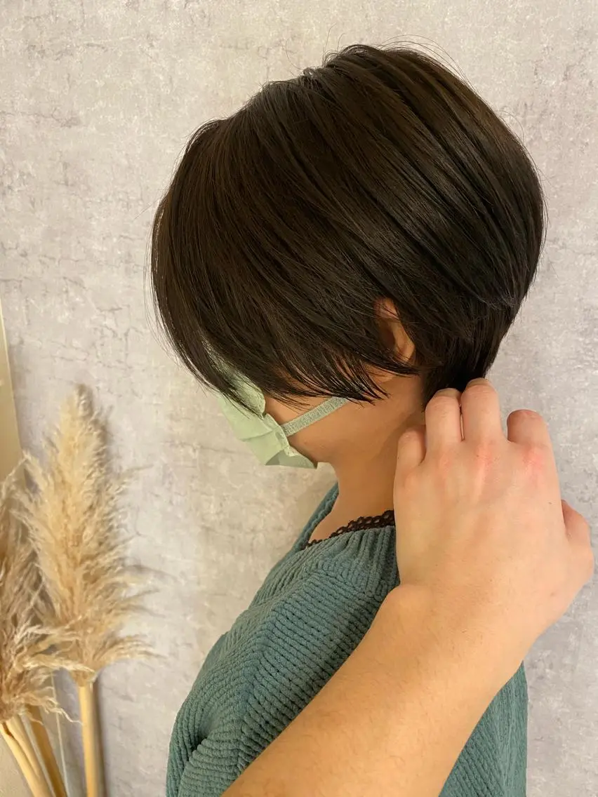 ショート くびれヘア ショートヘア CAMUE代表 Masaのヘアスタイル