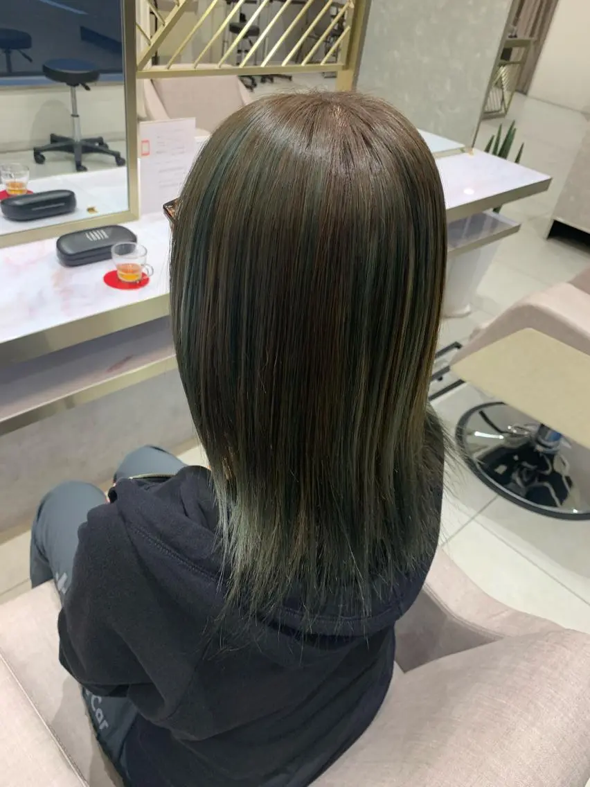 セミロング カラー stylist N0Nのヘアスタイル
