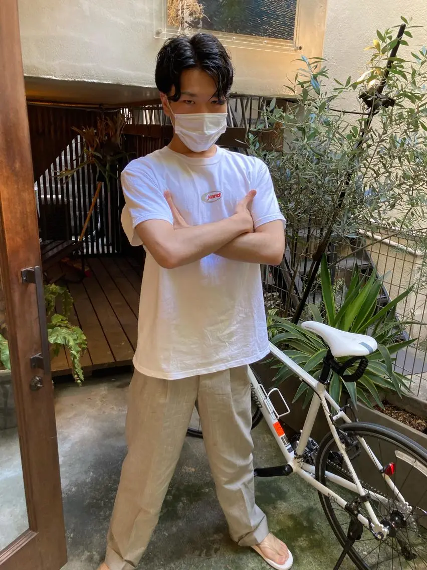 メンズ メンズパーマ 金田 夏野のヘアスタイル