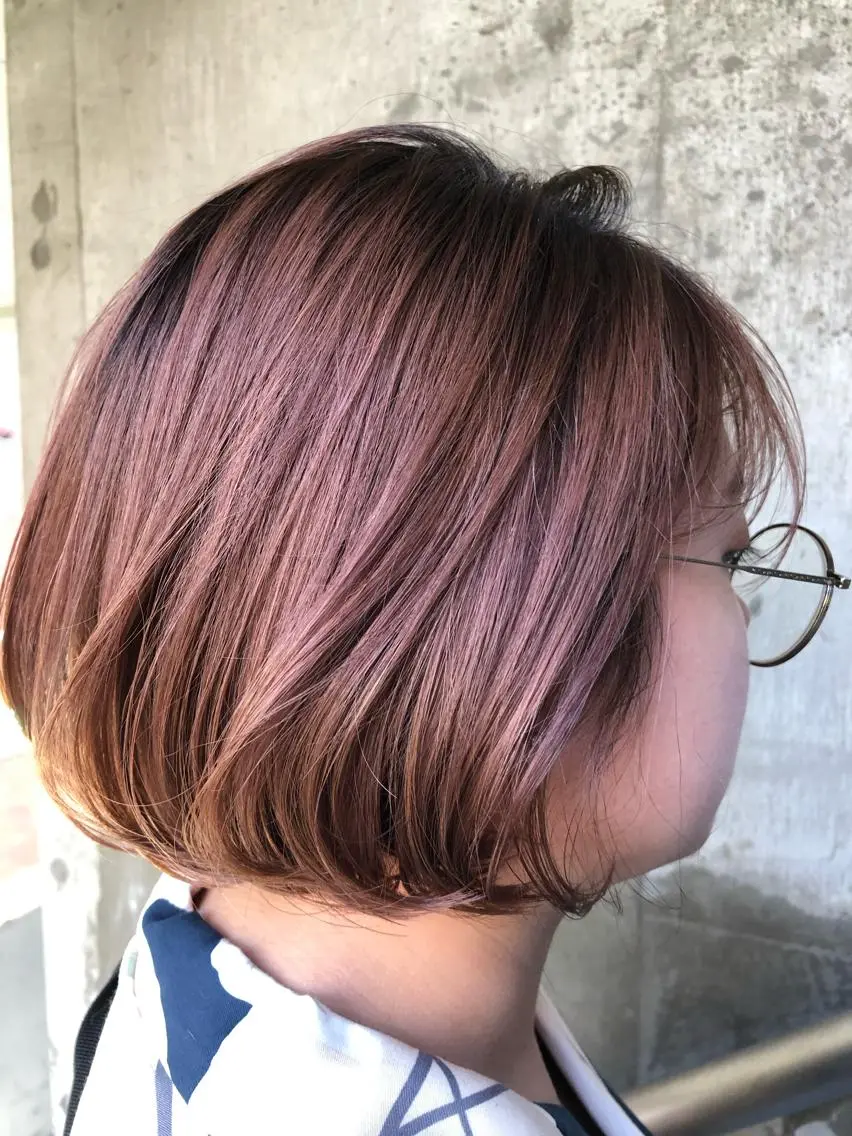 ミディアム カラー カット ヘアカラー 滝田 陽一のヘアスタイル