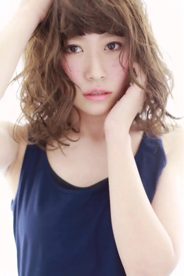 ミディアム KEN .Sのヘアスタイル