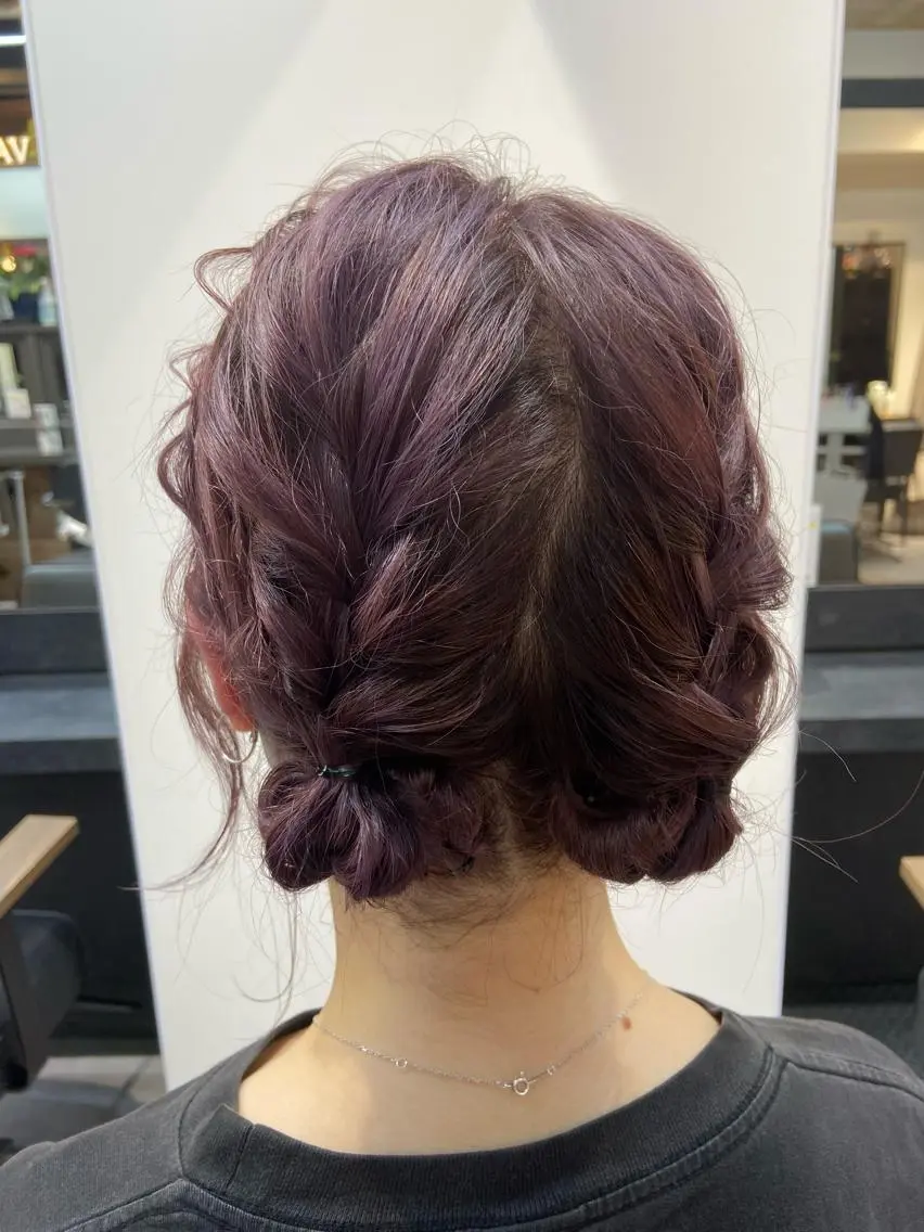 ヘアアレンジ 髪質改善 永田零亜のヘアスタイル