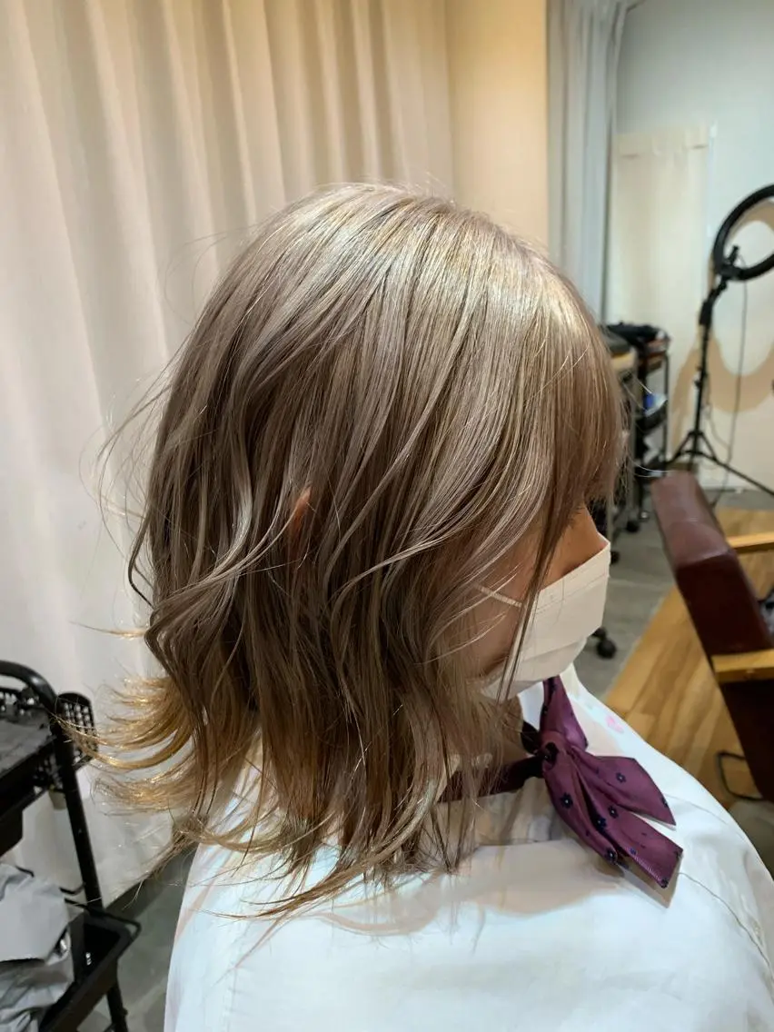 ミディアム メンズパーマ 髪質改善☆有馬のヘアスタイル