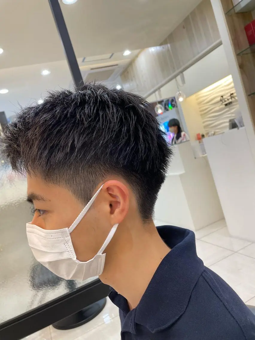 メンズ アップバング カット ヘッドスパ 田野倉NEXT店 美髪ニストのヘアスタイル