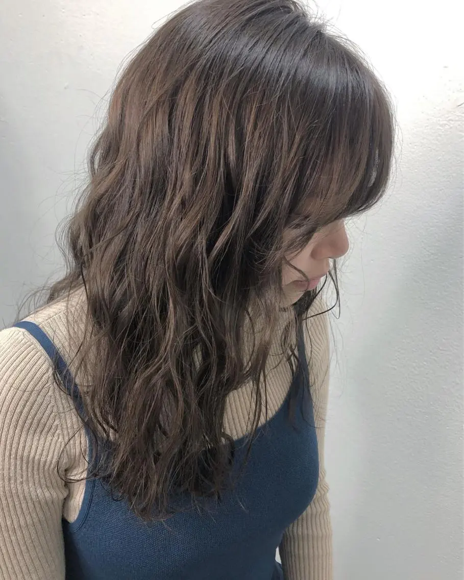 ロング カラー ヘアアレンジ メンズ似合わせ🪞 kotoriのヘアスタイル