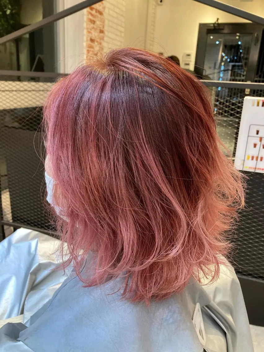 ミディアム レイヤーカット 髪質改善美容師 🌟塚本のヘアスタイル