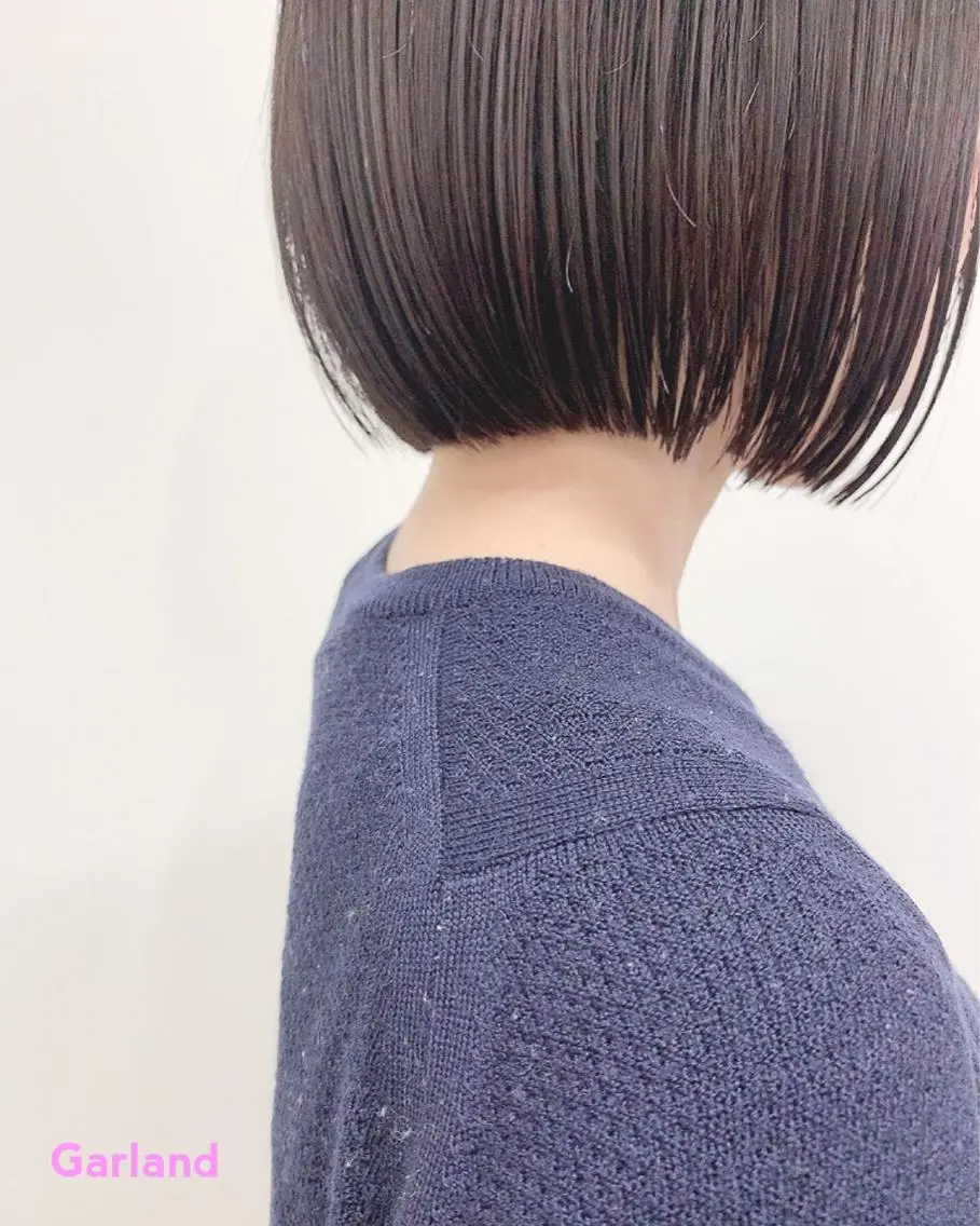 ショート カラー ブリーチなし透明感 🍀梅田・増田のヘアスタイル