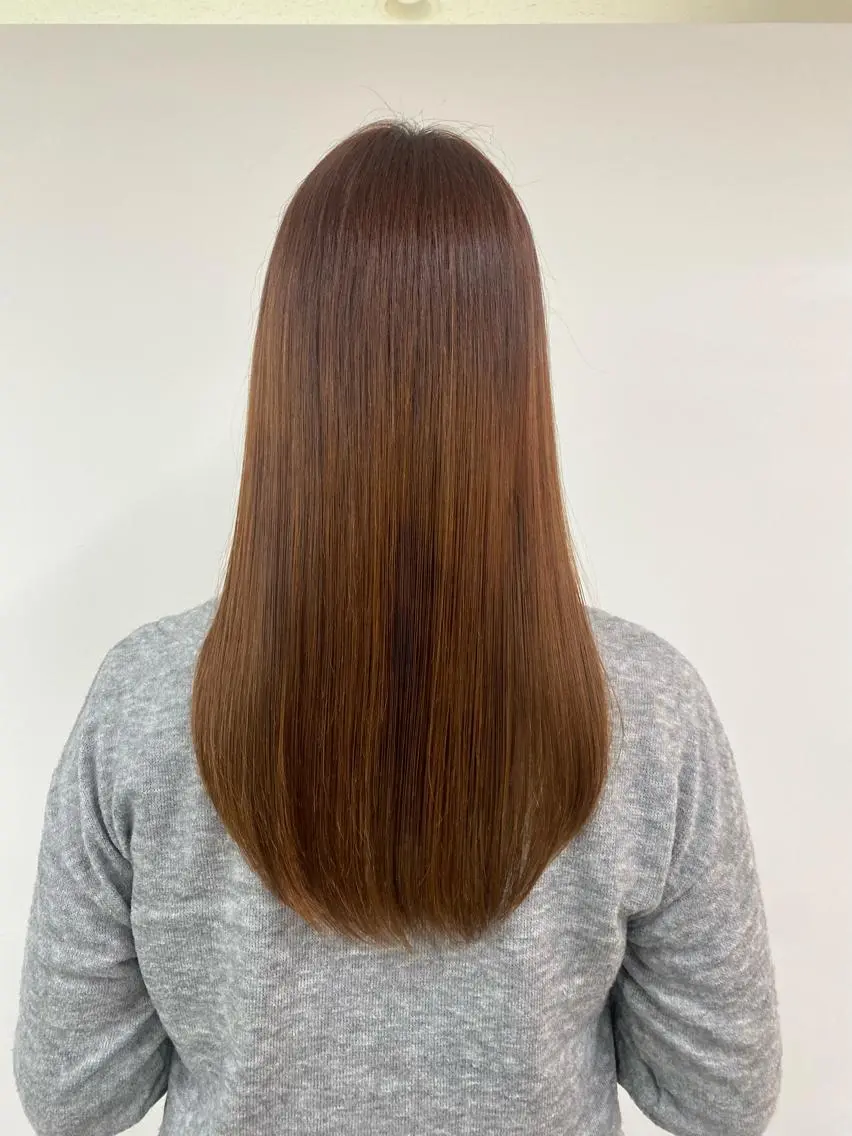 ロング 髪質改善 Aujuaソムリエ 🎨‎♡HARUのヘアスタイル